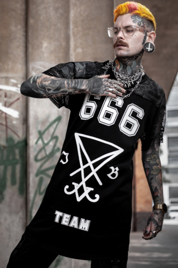 666 team support jersey top