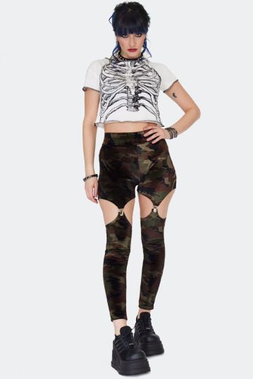 Camo Harness Leggings