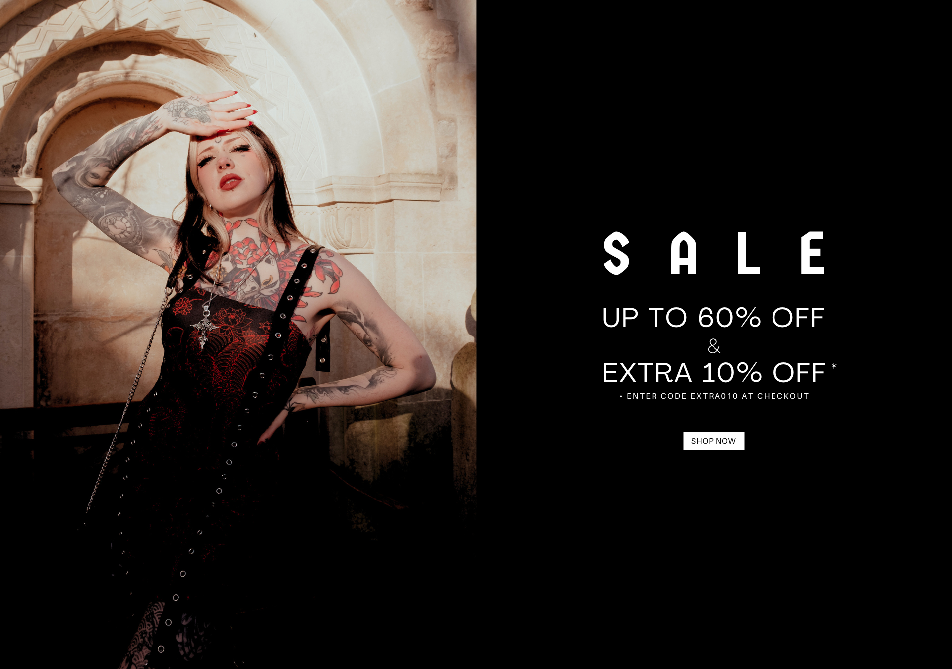 Sale Women's Alternative Clothing | Up to 60% Off Gothic Punk Clothing | Sale Jawbreaker
